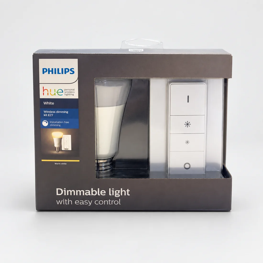 Philips Hue White E27 med dimmerströmbrytare