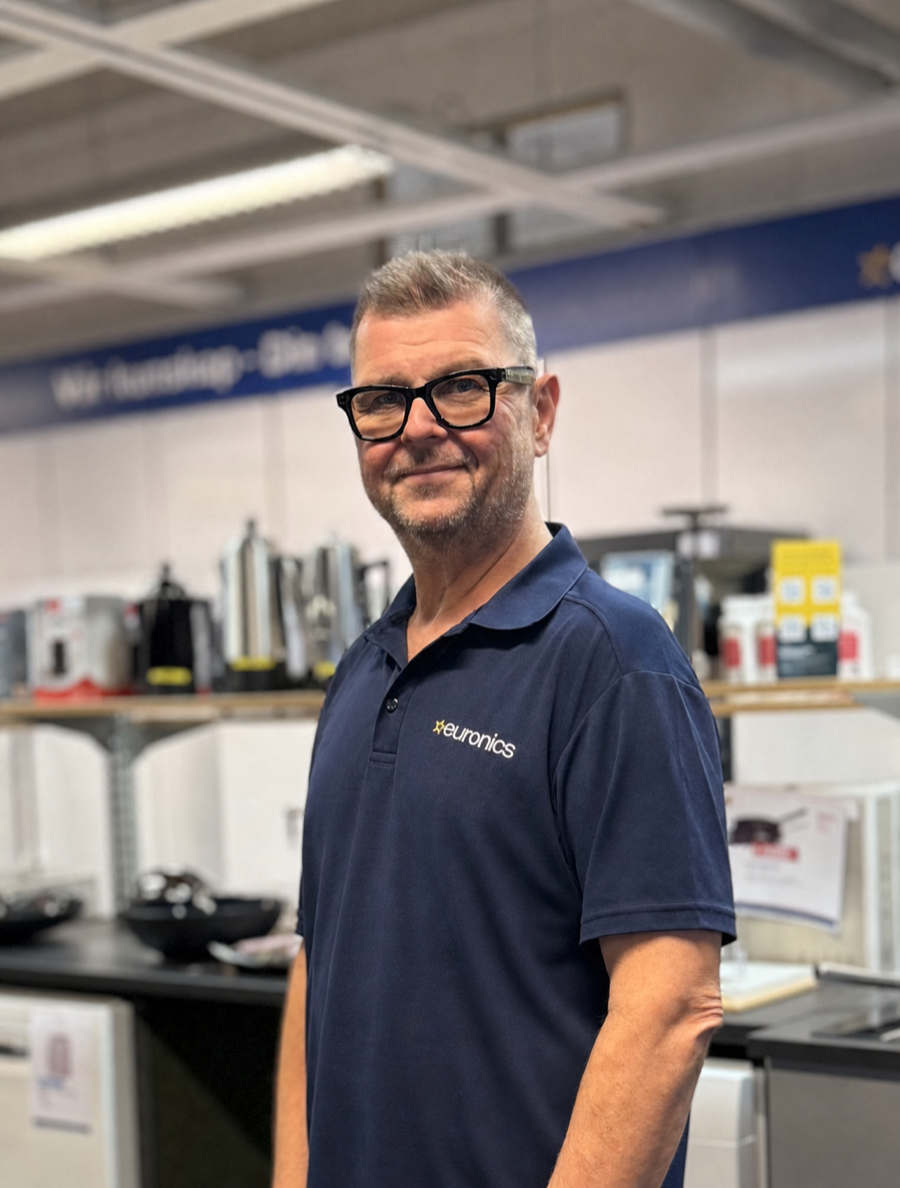 Johan Ek på Euronics Torsby
